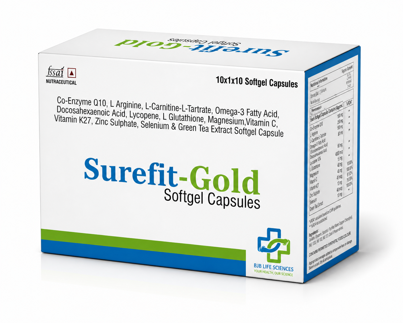 Surefit-Gold Capsules by BJB Life Sciences